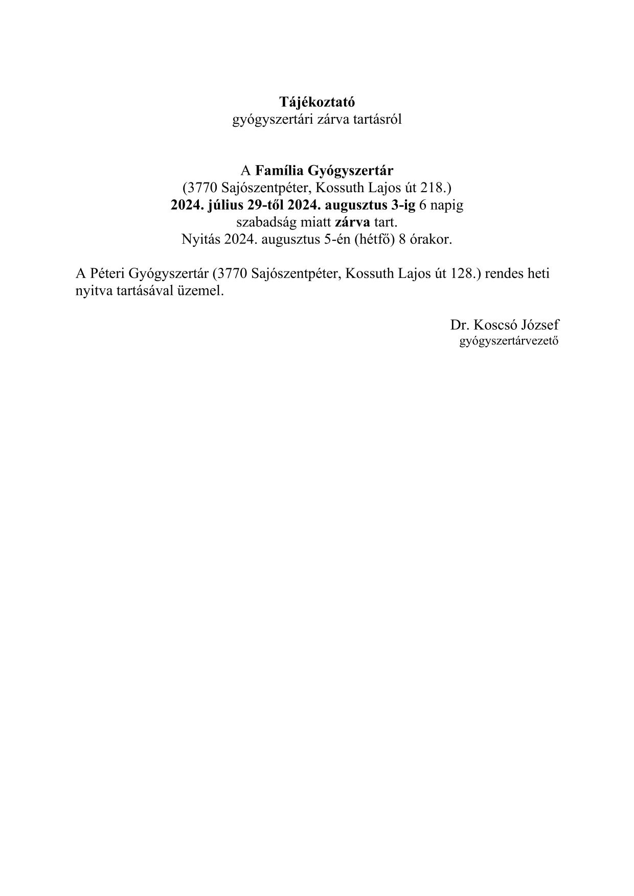 Tájékoztató gyógyszertári zárvatartás 2024 07 29_ 08 3-1.jpg