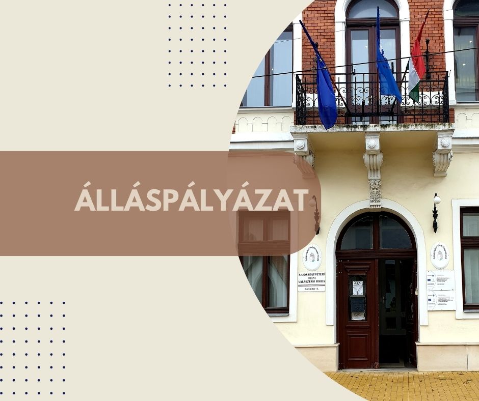 Álláspályázat - Sajószentpéter