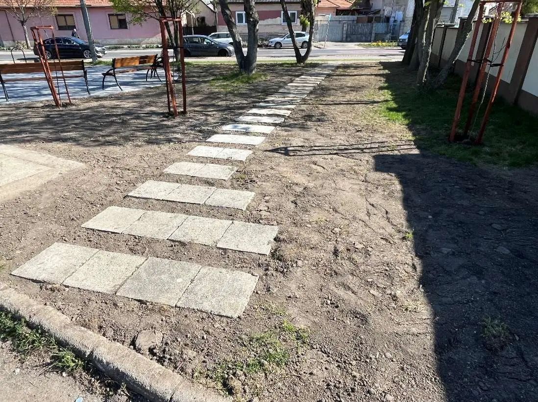 Belterületi zöldinfrastruktúra fejlesztése Sajószentpéter városban